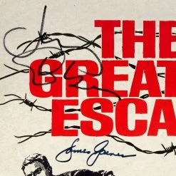RARE-T The Great Escape Script Limited Signature Edition Studio Licensed Custom Frame 16 RARE-T The Great Escape Script Limited Signature Edition Studio Licensed Custom Frame