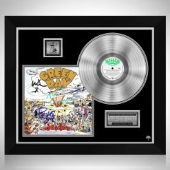 RARE-T Limited Edition Frames Green Day Dookie Platinum LP Limited Signature Edition Studio Licensed Custom Frame