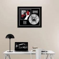 RARE-T Green Day - American Idiot Platinum LP Limited Signature Edition Studio Licensed Custom Frame Limited Edition Frames 16 RARE-T Green Day - American Idiot Platinum LP Limited Signature Edition Studio Licensed Custom Frame Limited Edition Frames