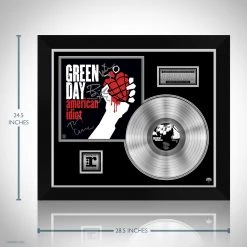 RARE-T Green Day - American Idiot Platinum LP Limited Signature Edition Studio Licensed Custom Frame Limited Edition Frames 17 RARE-T Green Day - American Idiot Platinum LP Limited Signature Edition Studio Licensed Custom Frame Limited Edition Frames