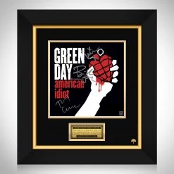 RARE-T Green Day - American Idiot LP Cover Limited Signature Edition Studio Licensed Custom Frame