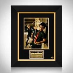 RARE-T Limited Edition Frames Green Day Band Photo Limited Signature Edition Studio Licensed Custom Frame