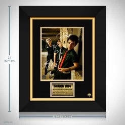 RARE-T Limited Edition Frames Green Day Band Photo Limited Signature Edition Studio Licensed Custom Frame