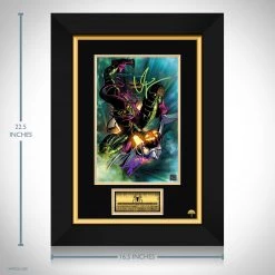 RARE-T Spider-Man Vs Green Goblin Promotional Art Photo Limited Signature Edition Licensed Custom Frame