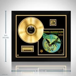 RARE-T Green Hornet - Soundtrack Gold LP Limited Signature Edition Studio Licensed Custom Frame