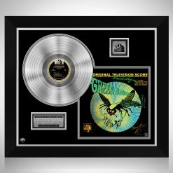 RARE-T Limited Edition Frames Green Hornet - Soundtrack Platinum LP Limited Signature Edition Studio Licensed Custom Frame
