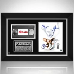 RARE-T Gremlins Photo & VHS Limited Signature Edition Studio Licensed Custom Frame