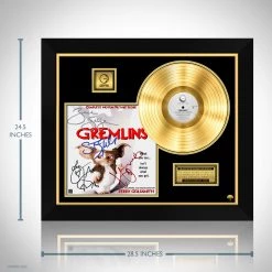 RARE-T Gremlins - Soundtrack Gold LP Limited Signature Edition Studio Licensed Custom Frame Limited Edition Frames