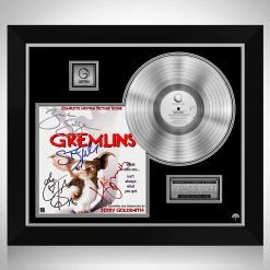 RARE-T Limited Edition Frames Gremlins - Soundtrack Platinum LP Limited Signature Edition Studio Licensed Custom Frame
