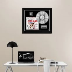 RARE-T Limited Edition Frames Gremlins - Soundtrack Platinum LP Limited Signature Edition Studio Licensed Custom Frame