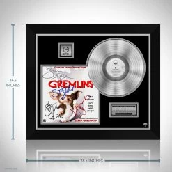 RARE-T Limited Edition Frames Gremlins - Soundtrack Platinum LP Limited Signature Edition Studio Licensed Custom Frame