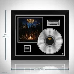 RARE-T Greta Van Fleet - From The Fires Platinum LP Limited Signature Edition Studio Licensed Custom Frame 13 RARE-T Greta Van Fleet - From The Fires Platinum LP Limited Signature Edition Studio Licensed Custom Frame