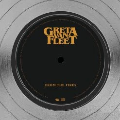 RARE-T Greta Van Fleet - From The Fires Platinum LP Limited Signature Edition Studio Licensed Custom Frame 16 RARE-T Greta Van Fleet - From The Fires Platinum LP Limited Signature Edition Studio Licensed Custom Frame