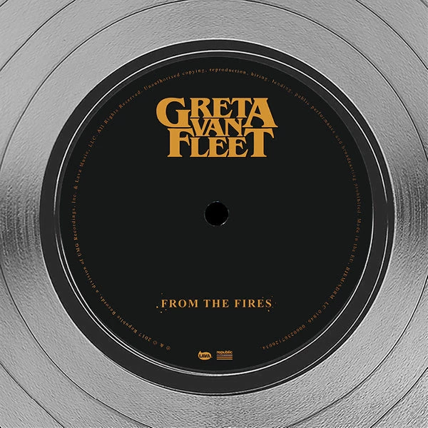 RARE-T Greta Van Fleet - From The Fires Platinum LP Limited Signature Edition Studio Licensed Custom Frame 6 RARE-T Greta Van Fleet - From The Fires Platinum LP Limited Signature Edition Studio Licensed Custom Frame