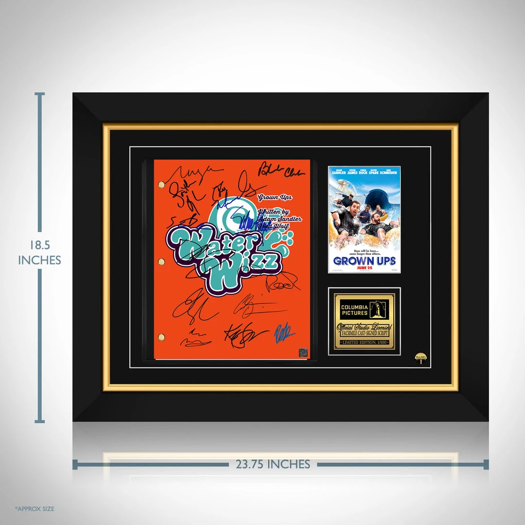 RARE-T Limited Edition Frames Grown Ups Transcript Limited Signature Edition Studio Licensed Custom Frame 10 RARE-T Limited Edition Frames Grown Ups Transcript Limited Signature Edition Studio Licensed Custom Frame