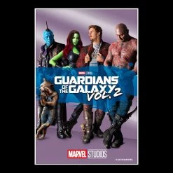 RARE-T Guardians Of The Galaxy Vol. 2 Script Limited Signature Edition Studio Licensed Custom Frame Limited Edition Frames