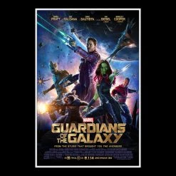 RARE-T Limited Edition Frames Guardians Of The Galaxy Script Limited Signature Edition Studio Licensed Custom Frame