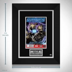 RARE-T Guardians Of The Galaxy #1 Galaxy's Most Wanted Comic Book Cover Limited Signature Edition Studio Licensed Custom Frame