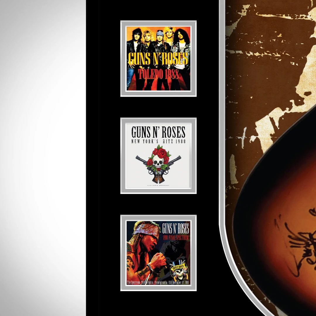 PPC Guns N 'Roses- Beckett Certified Hand-Signed Sunburst Fender Squier Guitar By Slash Custom Frame 8 PPC Guns N 'Roses- Beckett Certified Hand-Signed Sunburst Fender Squier Guitar By Slash Custom Frame
