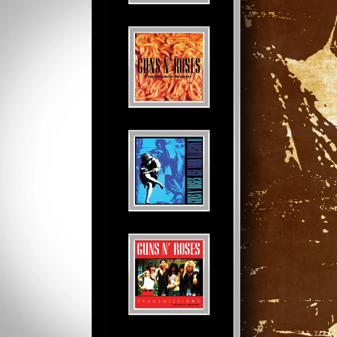 PPC Guns N 'Roses- Beckett Certified Hand-Signed Sunburst Fender Squier Guitar By Slash Custom Frame 10 PPC Guns N 'Roses- Beckett Certified Hand-Signed Sunburst Fender Squier Guitar By Slash Custom Frame