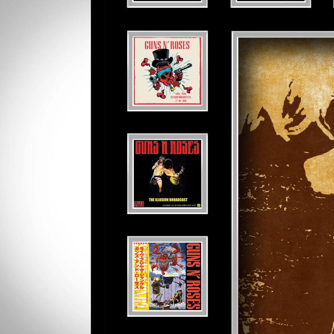 PPC Guns N 'Roses- Beckett Certified Hand-Signed Sunburst Fender Squier Guitar By Slash Custom Frame 13 PPC Guns N 'Roses- Beckett Certified Hand-Signed Sunburst Fender Squier Guitar By Slash Custom Frame