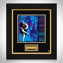 RARE-T Limited Edition Frames Guns'N' Roses - Use Your Illusion II LP Cover Limited Signature Edition Studio Licensed Custom Frame