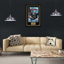 RARE-T How To Drain Your Dragon Mini Poster Limited Signature Edition Studio Licensed Custom Frame