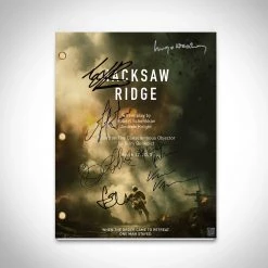 RARE-T Hacksaw Ridge Script Limited Signature Edition Studio Licensed Custom Frame