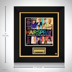 RARE-T Hairspray - Soundtrack LP Cover Limited Signature Edition Studio Licensed Custom Frame 12 RARE-T Hairspray - Soundtrack LP Cover Limited Signature Edition Studio Licensed Custom Frame