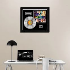 RARE-T Limited Edition Frames Hairspray - Soundtrack Platinum LP Limited Signature Edition Studio Licensed Custom Frame