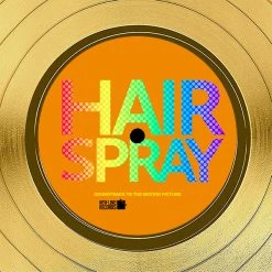 RARE-T Limited Edition Frames Hairspray - Soundtrack Gold LP Limited Signature Edition Studio Licensed Custom Frame