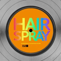 RARE-T Limited Edition Frames Hairspray - Soundtrack Platinum LP Limited Signature Edition Studio Licensed Custom Frame