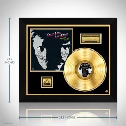 RARE-T Limited Edition Frames Hall And Oates - Private Eyes Gold LP Limited Signature Edition Studio Licensed Custom Frame 13 RARE-T Limited Edition Frames Hall And Oates - Private Eyes Gold LP Limited Signature Edition Studio Licensed Custom Frame