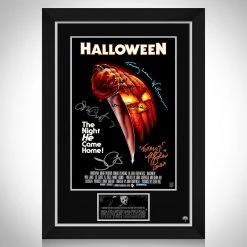 RARE-T Halloween Mini Poster Limited Signature Edition Studio Licensed Custom Frame