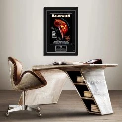 RARE-T Halloween Mini Poster Limited Signature Edition Studio Licensed Custom Frame