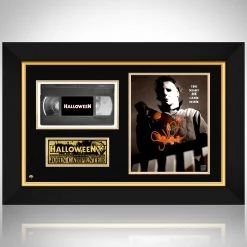 RARE-T Halloween (1978) Photo & VHS Limited Signature Edition Studio Licensed Custom Frame