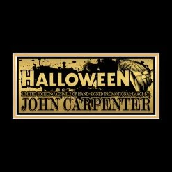RARE-T Halloween 1978 John Carpenter Photo Signature Edition Studio Licensed Custom Frame
