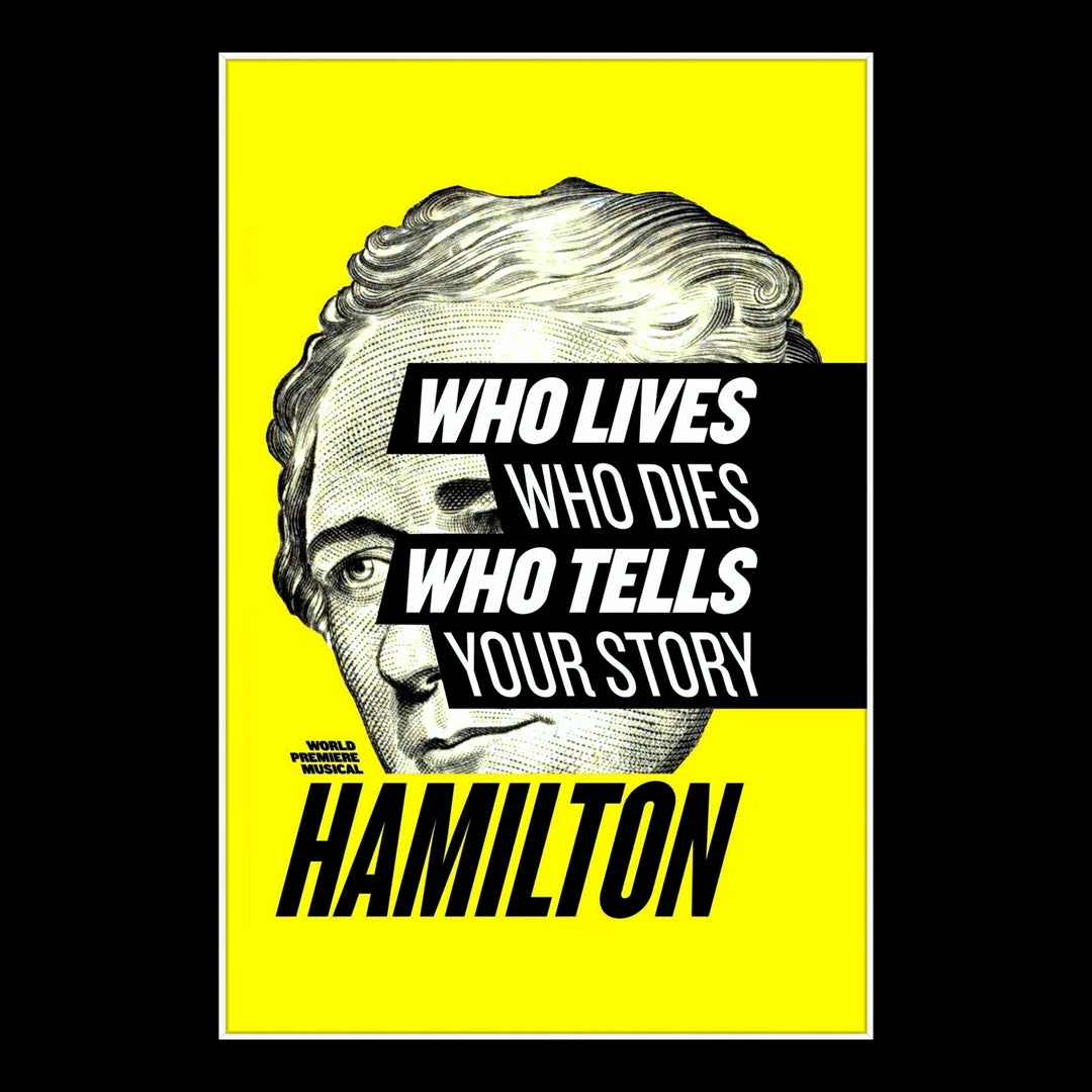 RARE-T Hamilton Script Limited Signature Edition Studio Licensed Custom Frame 9 RARE-T Hamilton Script Limited Signature Edition Studio Licensed Custom Frame
