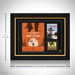 RARE-T Hang 'em High Transcript Limited Signature Edition Studio Licensed Custom Frame