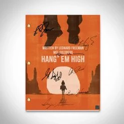 RARE-T Hang 'em High Transcript Limited Signature Edition Studio Licensed Custom Frame 14 RARE-T Hang 'em High Transcript Limited Signature Edition Studio Licensed Custom Frame