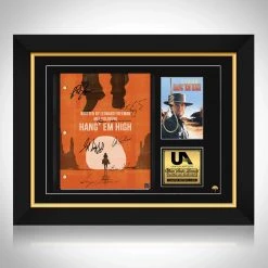 RARE-T Hang 'em High Transcript Limited Signature Edition Studio Licensed Custom Frame