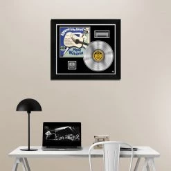 RARE-T Limited Edition Frames Hank Williams - Moanin' The Blues Platinum LP Limited Signature Edition Studio Licensed Custom Frame