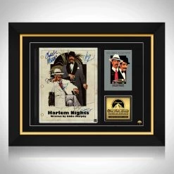 RARE-T Harlem Nights Transcript Limited Signature Edition Studio Licensed Custom Frame Limited Edition Frames