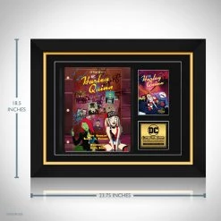 RARE-T Harley Quinn Transcript Limited Signature Edition Studio Licensed Custom Frame Limited Edition Frames