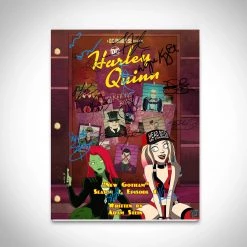 RARE-T Harley Quinn Transcript Limited Signature Edition Studio Licensed Custom Frame Limited Edition Frames