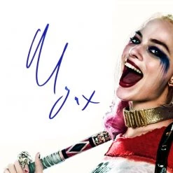 RARE-T Limited Edition Frames Harley Quinn Suicide Squad Bat Photo Limited Signature Edition Studio Licensed Custom Frame
