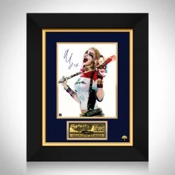 RARE-T Limited Edition Frames Harley Quinn Suicide Squad Bat Photo Limited Signature Edition Studio Licensed Custom Frame