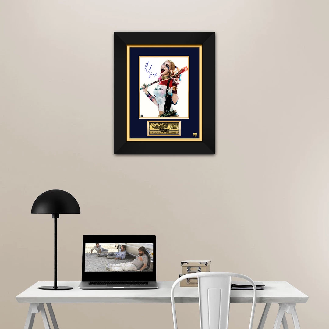 RARE-T Limited Edition Frames Harley Quinn Suicide Squad Bat Photo Limited Signature Edition Studio Licensed Custom Frame 3 RARE-T Limited Edition Frames Harley Quinn Suicide Squad Bat Photo Limited Signature Edition Studio Licensed Custom Frame
