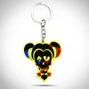 AZALEA Ready To Ship! 48 Hour Shipping! DC Comics - Suicide Squad Harley Quinn Skull Logo Keychain