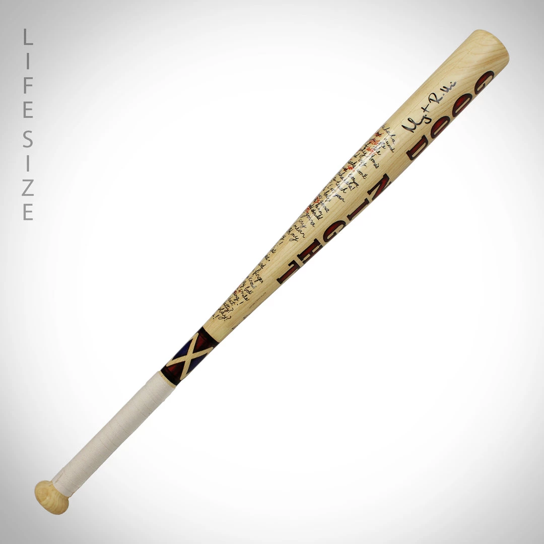 RARE-T Harley Quinn -Suicide Squad JSA Certified 'Goodnight' Baseball Bat Prop Hand-Signed By Margot Robbie Custom Museum Display Sports Memorabilia 2 RARE-T Harley Quinn -Suicide Squad JSA Certified 'Goodnight' Baseball Bat Prop Hand-Signed By Margot Robbie Custom Museum Display Sports Memorabilia